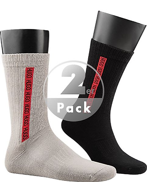 HUGO Socken RS Rib Tape 2er Pack 50469640/030 günstig online kaufen