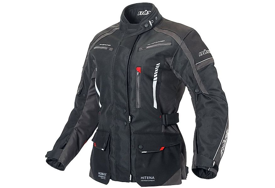 Büse Motorradjacke Büse Torino II Textiljacke schwarz / anthrazit Damen 44 günstig online kaufen