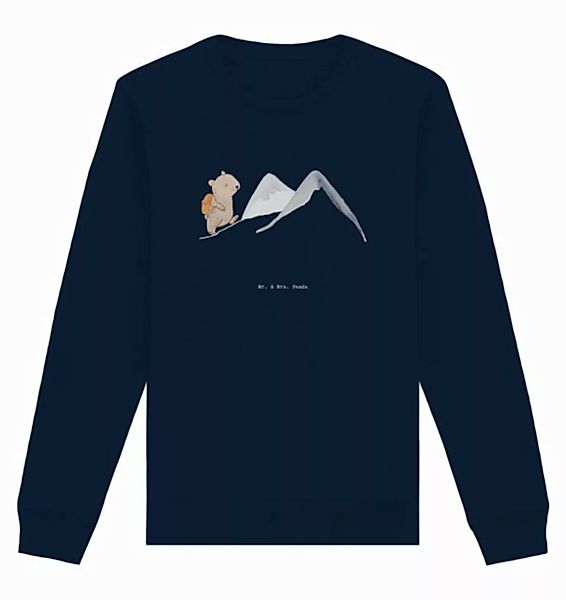 Mr. & Mrs. Panda Longpullover Bär Bergsteigen Größe M - French Navy - Gesch günstig online kaufen