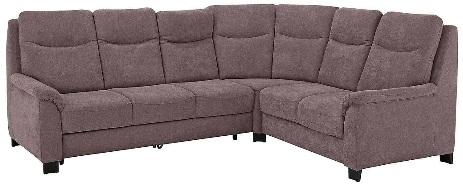 Home affaire Ecksofa »Boccaccio L-Form«, mit Federkern, incl. Kopfteilverst günstig online kaufen
