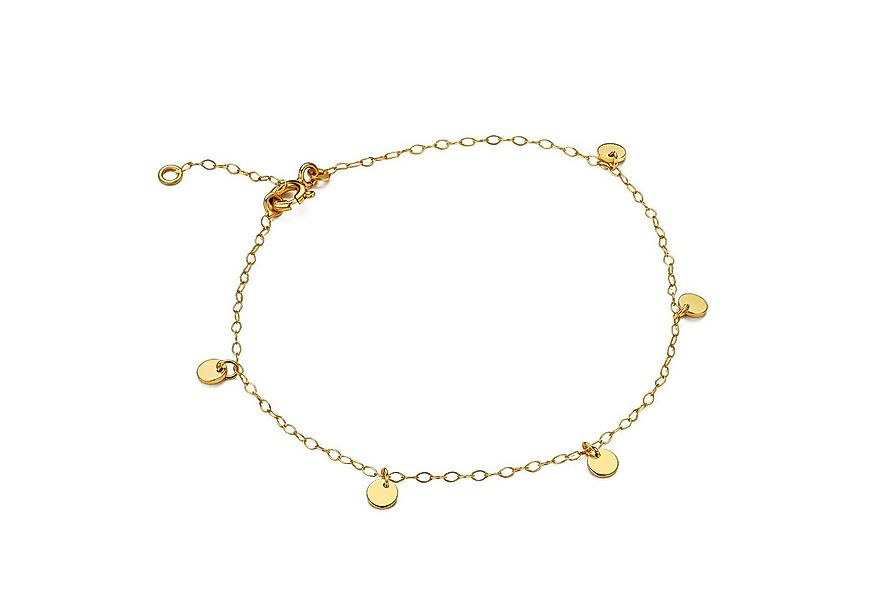 Miore Armkette MGM945B - Gold Armband mit Charm Coin-Anhängern - 9 Karat 37 günstig online kaufen