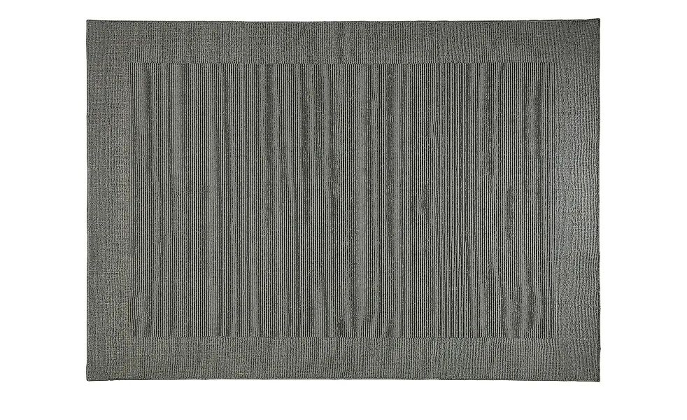 Handweb-Teppich  Vermont ¦ schwarz ¦ Wolle ¦ Maße (cm): B: 70 Teppiche > Na günstig online kaufen