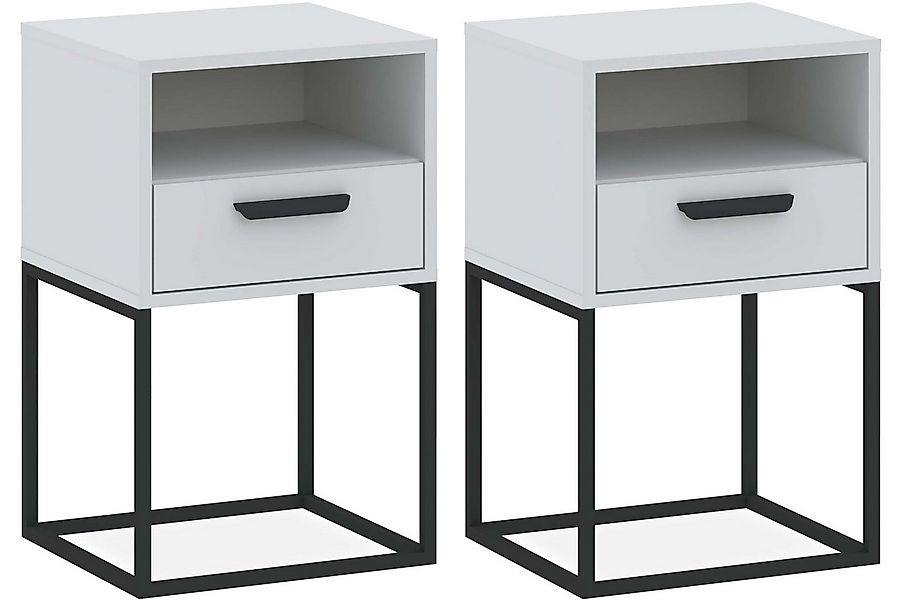 KONSIMO® Nachttisch RECTUS Nachtschrank, Modern, hergestellt in der EU, Bei günstig online kaufen