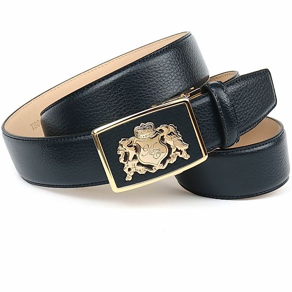 Anthoni Crown Ledergürtel Automatik Schließe günstig online kaufen