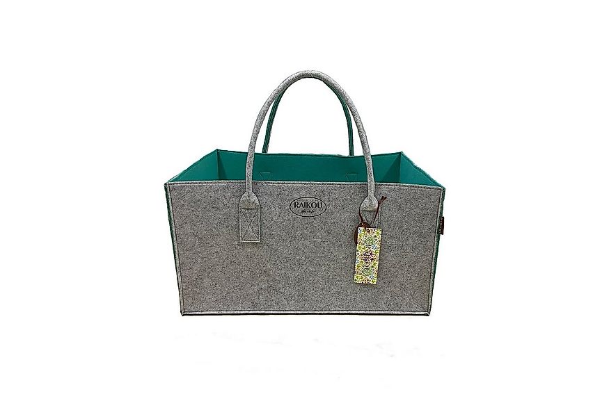 RAIKOU Einkaufsshopper KULT Filz-Tasche shopper Kaminholztasche Filzkorb Ei günstig online kaufen