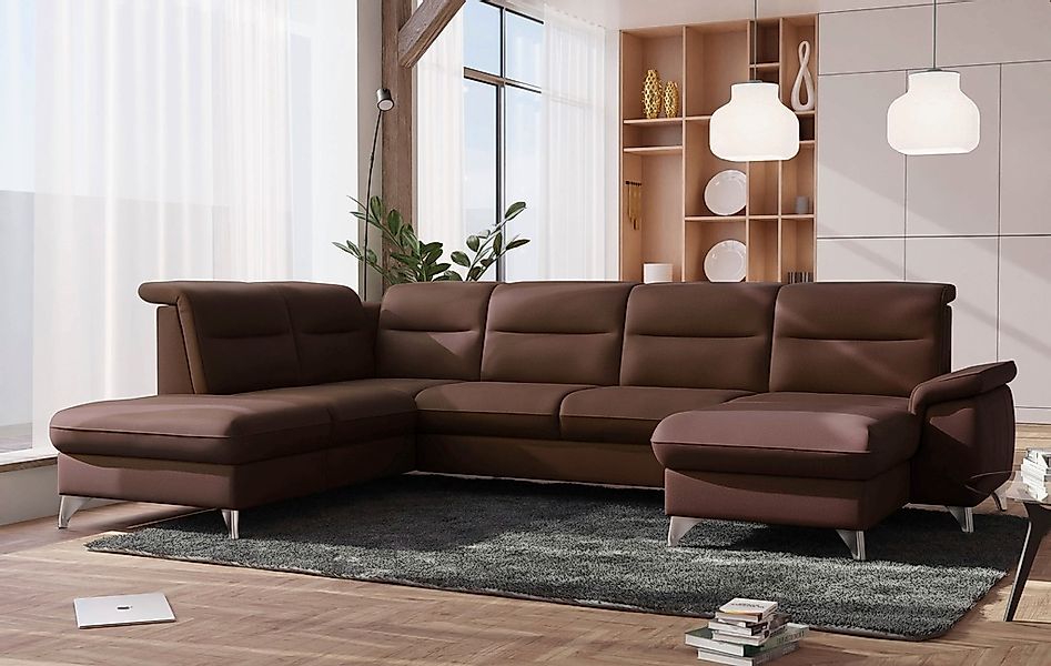 sit&more Wohnlandschaft "Astoria U-Form" wahlweise mit motorischer Relaxfun günstig online kaufen