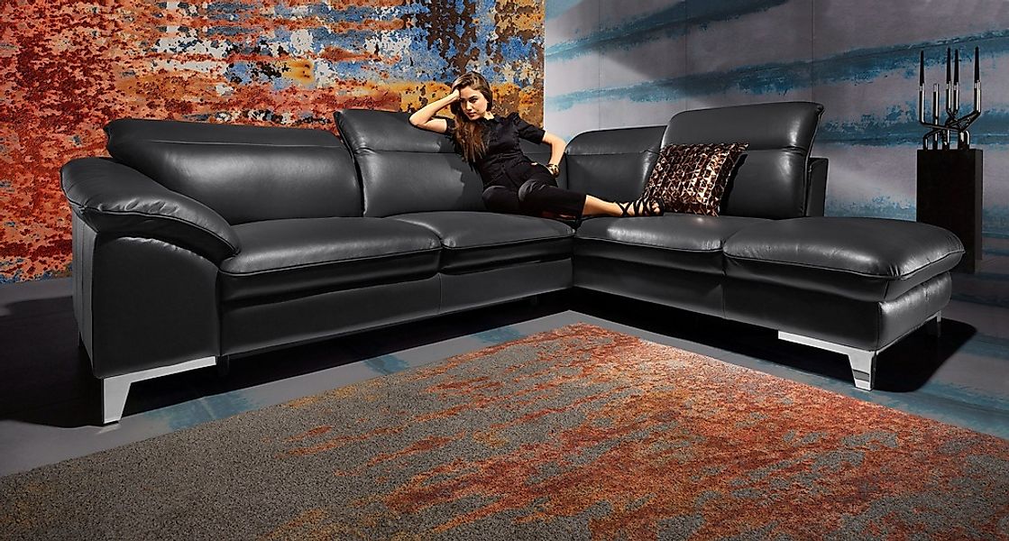COTTA Polstergarnitur "Teresa L-Form", (Set), Set bestehend aus: Ecksofa mi günstig online kaufen