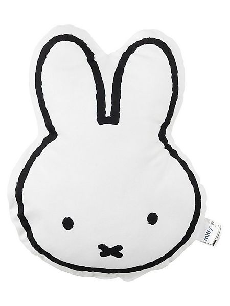 United Labels® Dekokissen Miffy Kissen Hase Plüsch Dekokissen Zierkissen Ko günstig online kaufen