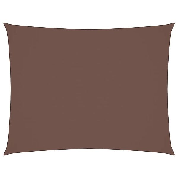 vidaXL Sonnensegel Oxford-Gewebe Rechteckig 4x5 m Braun 135821 günstig online kaufen