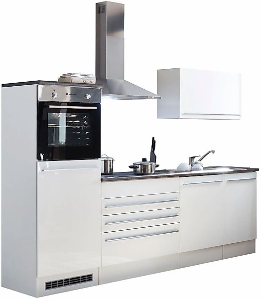 BASIC by Balculina Küchenzeile "Jazz" Breite 260 cm, wahlweise mit E-Geräte günstig online kaufen