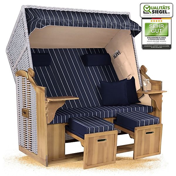 Strandkorb Hanse Strandkorb Strandkorb XXL 2,5-Sitzer günstig online kaufen