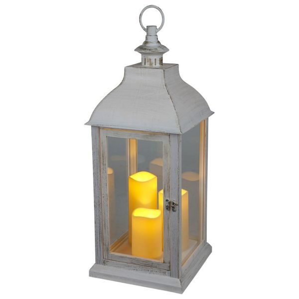 BURI Kugelleuchte Laterne mit Flackereffekt LED-Kerzen günstig online kaufen