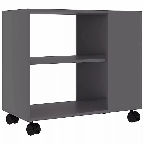 Beistelltisch Grau 70 X 35 X 55 Cm Spanplatte günstig online kaufen