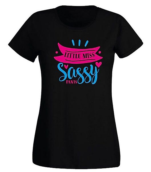 G-graphics T-Shirt Damen T-Shirt - Little miss sassy pants Slim-fit-Shirt, günstig online kaufen