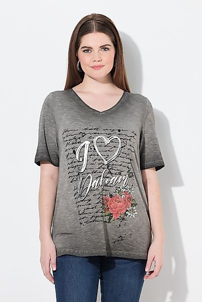 Ulla Popken T-Shirt T-Shirt Trachtenmotiv Classic günstig online kaufen