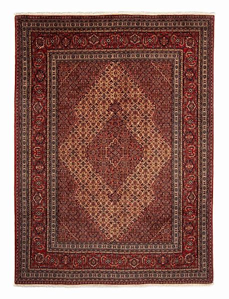 morgenland Wollteppich »Täbriz - 50 Raj Blumenmuster Rosso scuro 96 x 58 cm günstig online kaufen