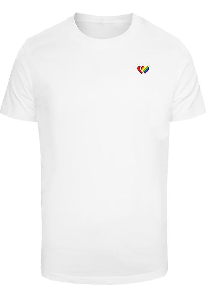 MisterTee T-Shirt "MisterTee Double Hearts Pride Tee", (1 tlg.) günstig online kaufen