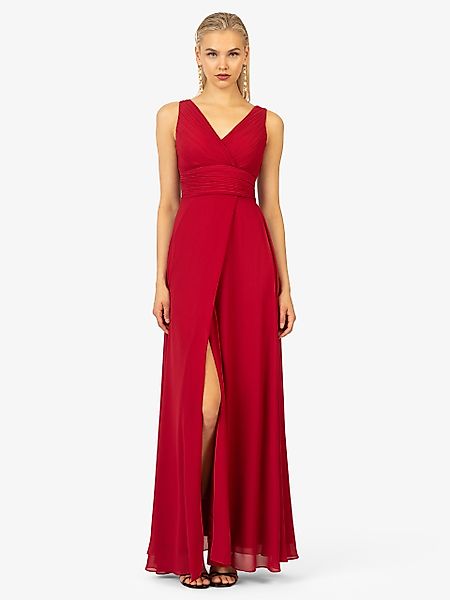 Kraimod Abendkleid mit V-ausschnitt vorne und günstig online kaufen