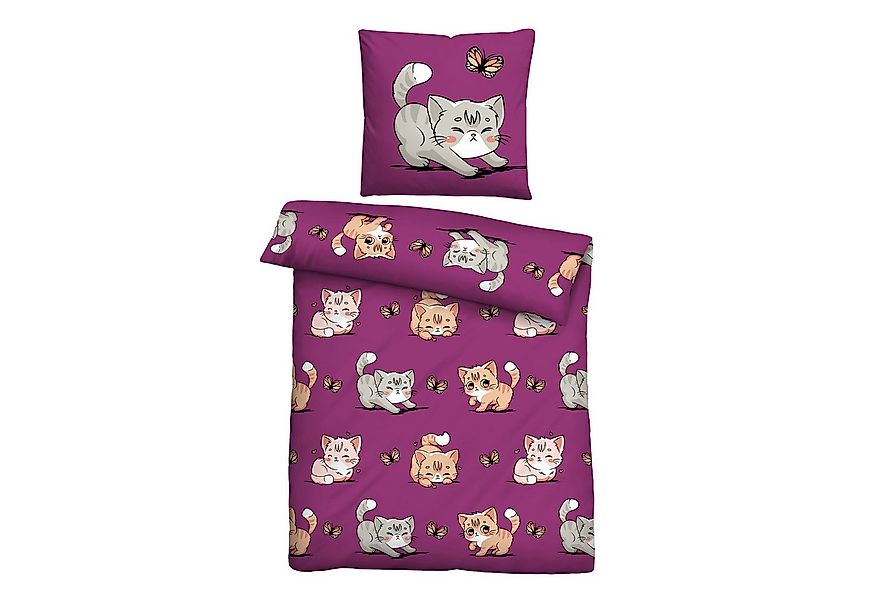 Bestlivings Kinderbettwäsche mit Motiv, Mikrofaser, 2 teilig, 135x200/80x80 günstig online kaufen