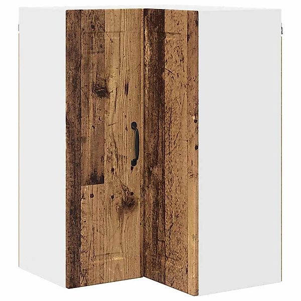 vidaXL Küchenwandschrank mit Tür Altholz 57 x 57 x 80 cm Holzwerkstoff 8854 günstig online kaufen