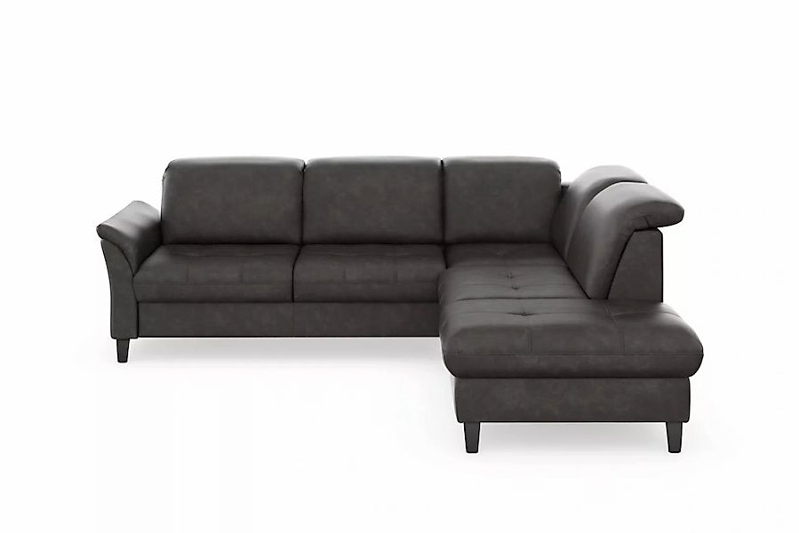 sit&more Ecksofa »Maggiore L-Form«, wahlweise mit Kopfteilverstellung, Bett günstig online kaufen