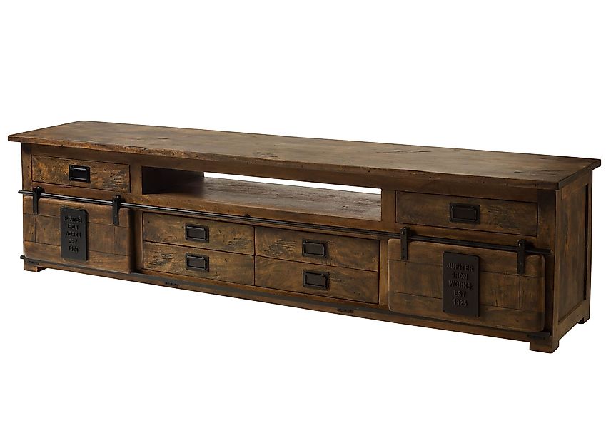 Massivmoebel24 TV-Board (Massivholz), TV-Board Mango 240x50x60 günstig online kaufen