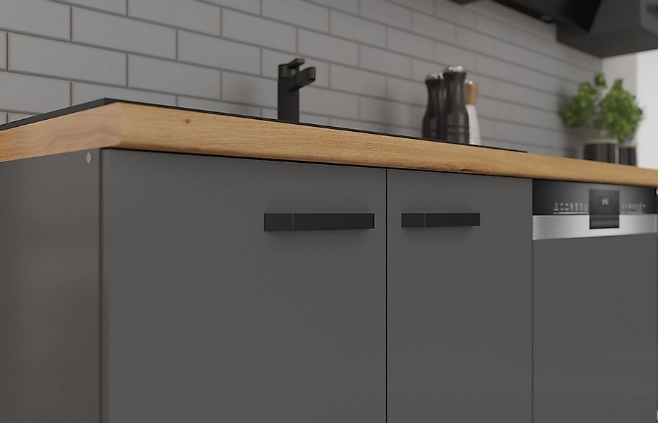 Küchen-Preisbombe Winkelküche NESSA 250x250 cm Küchenzeile Küchenblock Küch günstig online kaufen