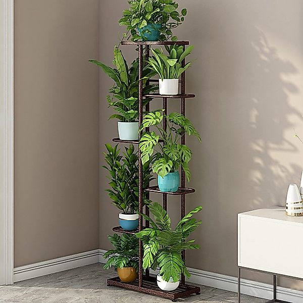 GarveeMore Küchenorganizer-Set 6-Tier Pflanzenständer, 7-Topf Indoor günstig online kaufen