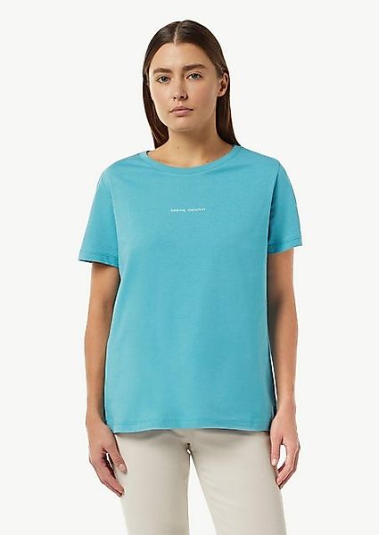 comma casual identity Kurzarmshirt T-Shirt mit Logo-Print günstig online kaufen