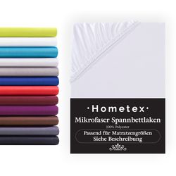 Hometex Premium Textiles Spannbettlaken Mikrofaser Spannbettlaken, günstig online kaufen