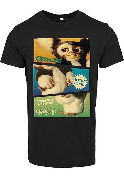 Merchcode Kurzarmshirt Merchcode Herren Gremlins Split Poster Tee (1-tlg) günstig online kaufen