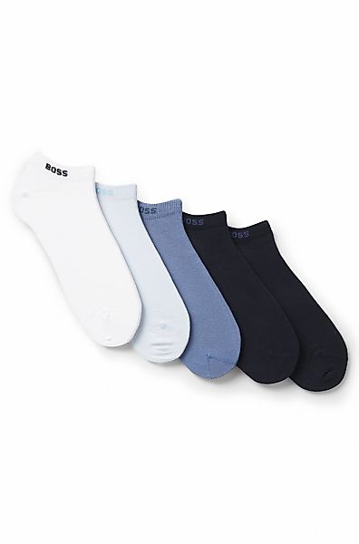 BOSS Sneakersocken "5P AS Uni CC" Packung, 5 Paar tlg. mit BOSS Label günstig online kaufen