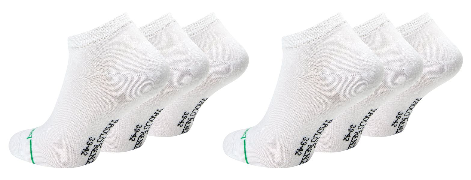 Paolo Renzo Sneakersocken Geruchshemmend (6-Paar) Atmungsaktive günstig online kaufen