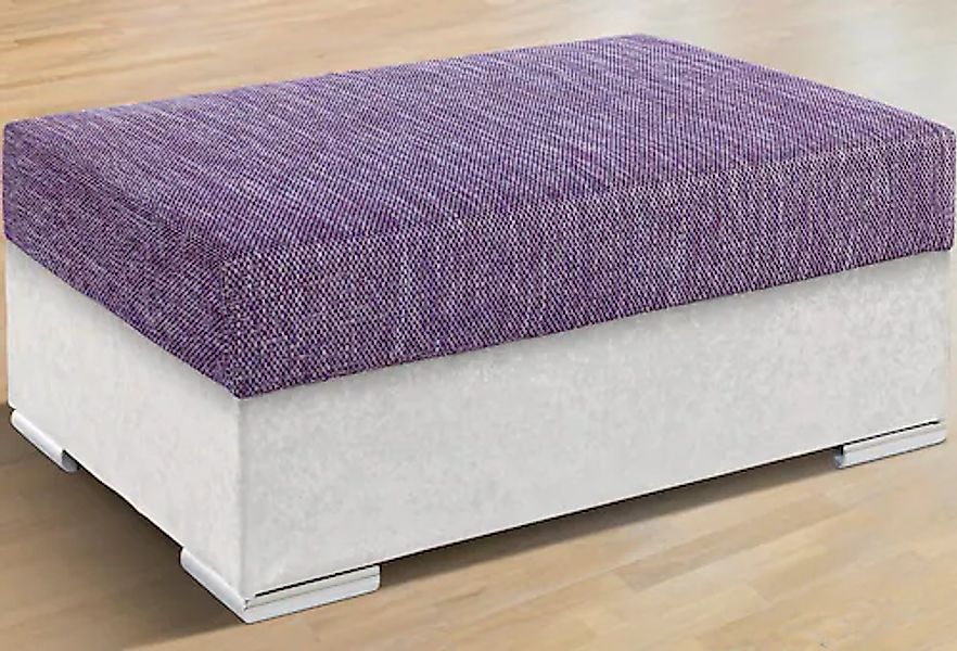 COLLECTION AB Hocker »John« Frei im Raum stellbar, wahlweise mit Federkern günstig online kaufen