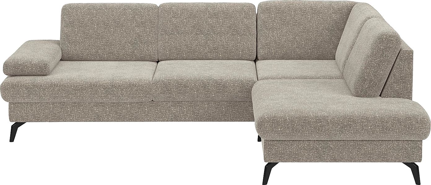 sit&more Ecksofa »Morris L-Form, inkl. Sitztiefenverstellung«, wahlweise mi günstig online kaufen