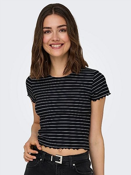 ONLY Rundhalsshirt ONLEMMA STRIPE S/S TOP günstig online kaufen