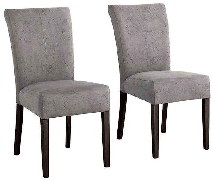 Home affaire Esszimmerstuhl »Queen« (Set) 4 Stk.Beine aus massiver Buche, w günstig online kaufen