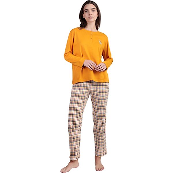 Admas  Pyjamas/ Nachthemden Pyjama Hose Top Polo Langarm LouLou Returns günstig online kaufen