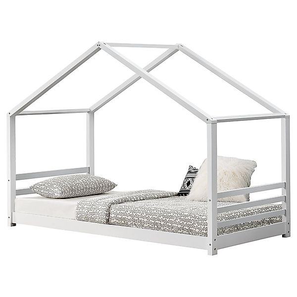 en.casa Kinderbett, »Vardø« Hausbett 90x200cm Kiefernholz günstig online kaufen