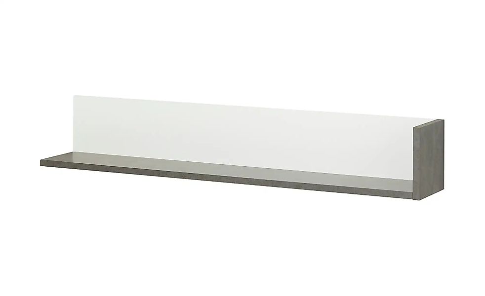 Wandboard  Zenga ¦ grau ¦ Maße (cm): B: 133 H: 21 T: 22.0 Regale > Wandboar günstig online kaufen