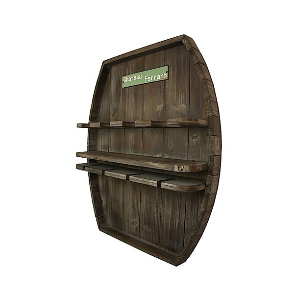 HTI-Living Wandregal Wandbar im Weinfass-Design, Stück günstig online kaufen