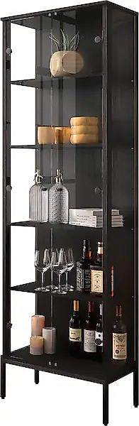 fif möbel Vitrine »STEP«, (1 St.), Standvitrine, Vitrinenschrank, Glasvitri günstig online kaufen