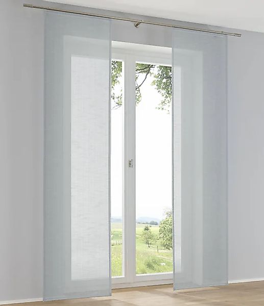 Kutti Schiebegardine »Boston Schiebevorhang« Paneelwagen 1 Stk. tlg. Schieb günstig online kaufen