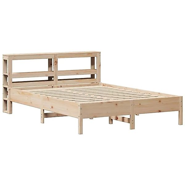 vidaXL Massivholzbett ohne Matratze 160x200 cm Kiefernholz 3306141 günstig online kaufen
