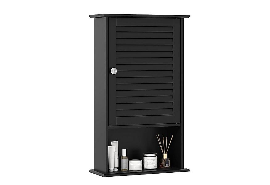 KOMFOTTEU Hängeschrank Badezimmerschrank mit verstellbarem Fächer & Ablage, günstig online kaufen