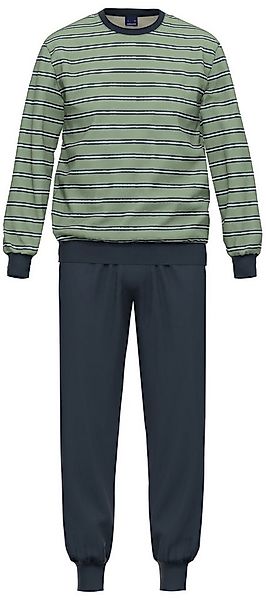 Ammann Schlafanzug Herren Frottee Pyjama (2 tlg) Baumwolle günstig online kaufen