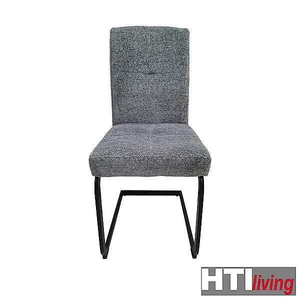 HTI-Living Freischwinger Schwingstuhl Kinsey Grau (Stück, günstig online kaufen