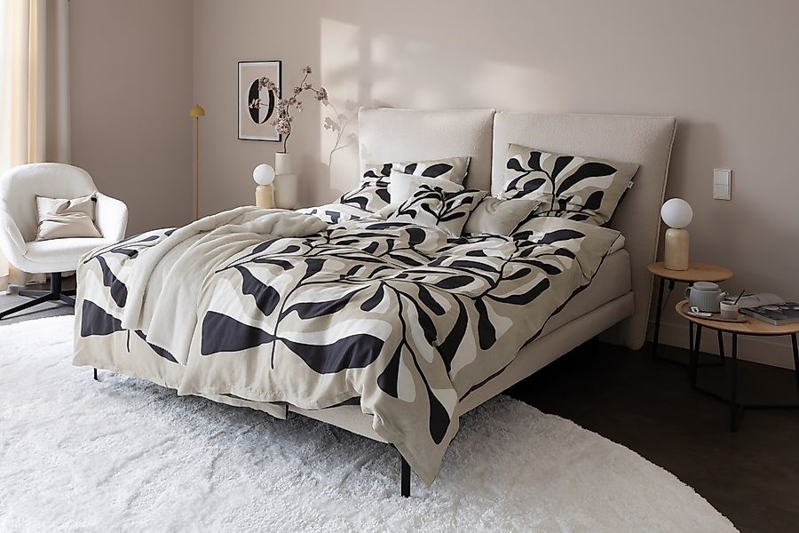 SCHÖNER WOHNEN-Kollektion Wendebettwäsche Plant, Satin, aus günstig online kaufen