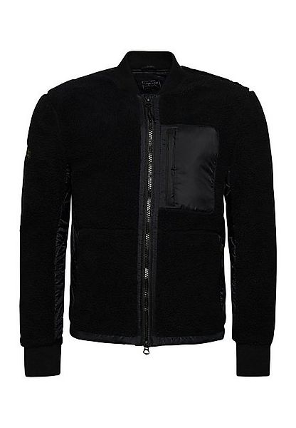 Superdry Steppjacke Superdry Herren Jacke VINTAGE SHERPA ZIP THRU Jet Black günstig online kaufen