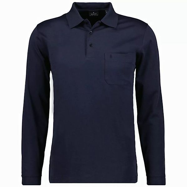 RAGMAN Poloshirt Poloshirt Langarmshirt mit Polokragen (1-tlg) günstig online kaufen